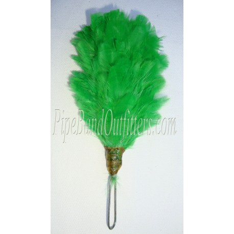 Light Green Feather Hackle - Band Hats Plums