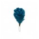 Teal Feather Pipe Band Hats Hackle / Plums