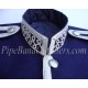 Pipe Bands Blue Doublet pipers Kilt Jacket