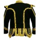 Black "Royal" Doublet - Hand Embroidered