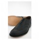 Standard Uniform Black Leather Ghillie Brogue Shoes
