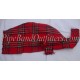 Royal Stewart Tartan Bagpipe Cover - Red Fringe