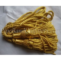 Yellow Bagpipe Silk Cord