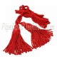 Red Bagpipe Silk Cord