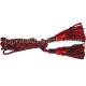 Red & Black Bagpipe Silk Cord