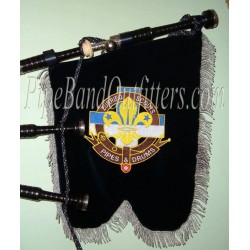 Custom Made Band Major Pipers Banner