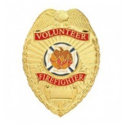 Firefighter Badge - Volunteer