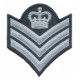 Sergeant Stripes Badge - Crown