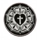 Cross Luther Rose Seal Silver