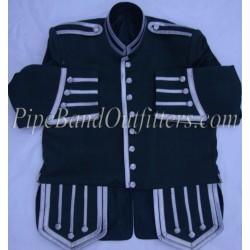 Piper Drummer Green Doublet Military Jacket