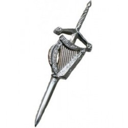 Sword Kilt Pin - Celtic Design