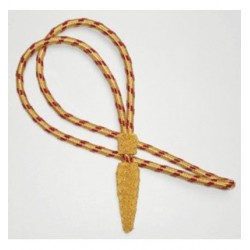 Sword Knot in Red & Gold