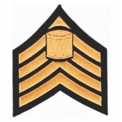 Major Stripes Badge - Drum