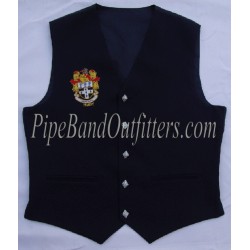 Custom Made Royal Blue Waistcoat